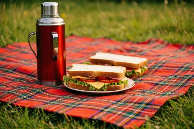 Een picknickgroet van toen
