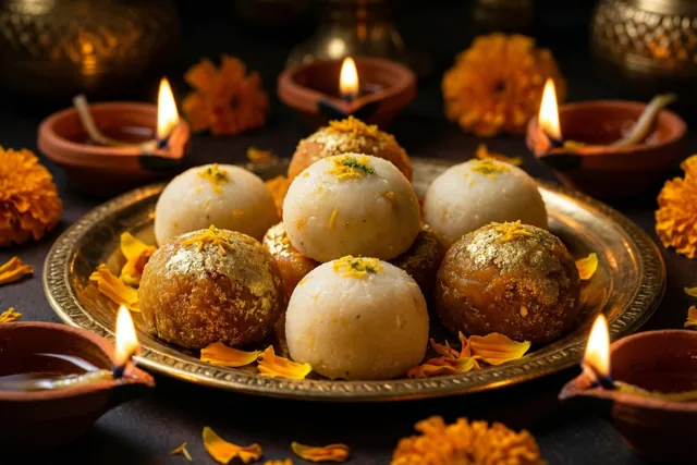 Zoete wensen voor Diwali