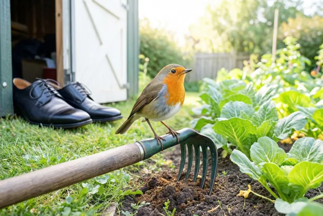 Meer tuintijd met het roodborstje