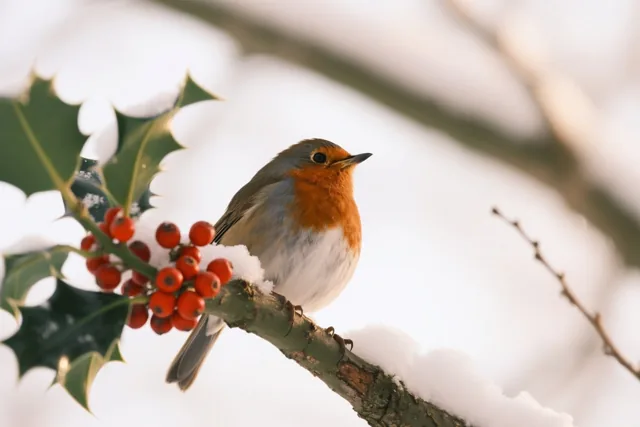 Een vrolijke wintergast