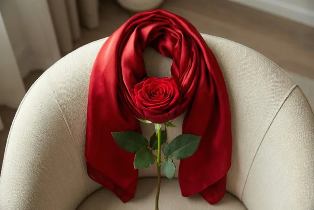 In zijde gehulde liefde