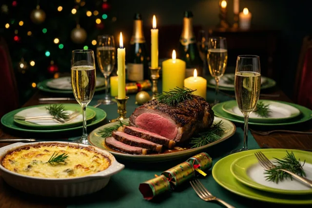 Feestelijk tafelen tot volgend jaar