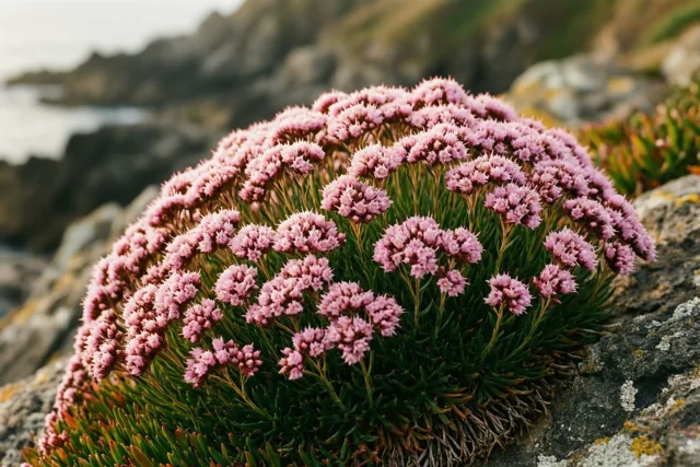 Strandbloemen voor een beetje steun