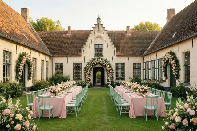 Een tafel vol gezelschap