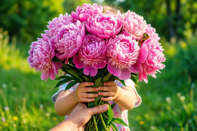Zoveel bloemen voor mama