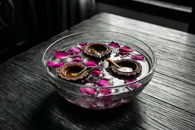 Diwali met een vleugje roze