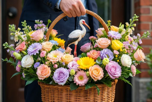 Bloemen voor jullie kleintje