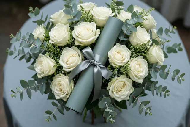 Rozen voor een mooie mijlpaal