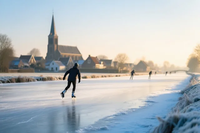 Op het ijs in Vlaanderen