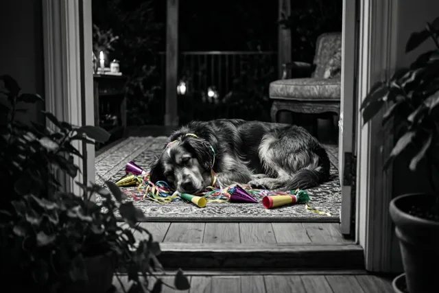 Slapend hondje, zachte jaarstart