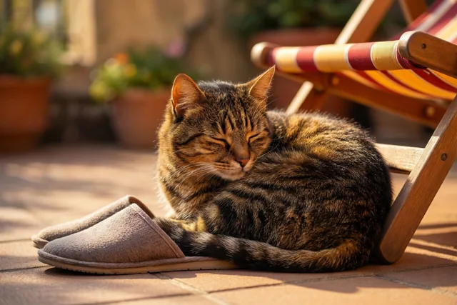 Pensioen volgens de kat