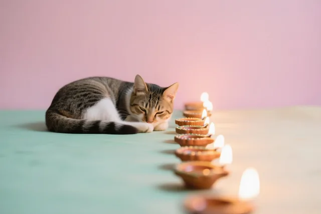 Een zalig rustig Diwali