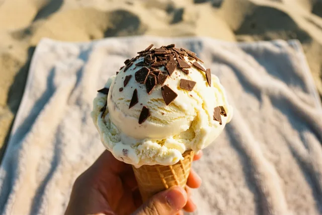 Vakantie smaakt naar vanille