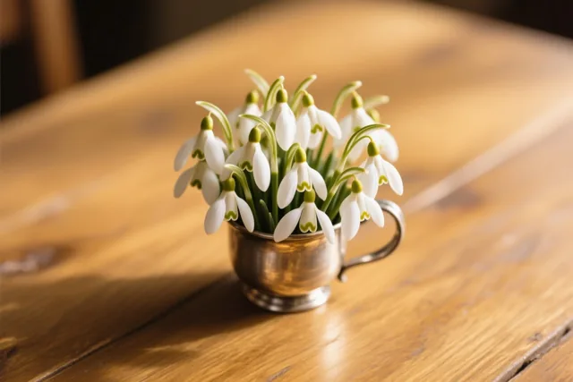 Bescheiden bloemen, welgemeende dank