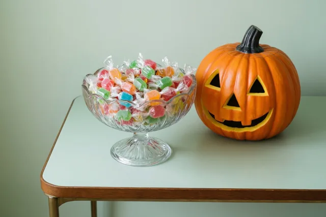 Halloween aan het retrotafeltje