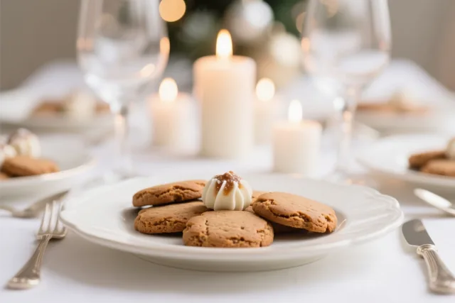 Speculaas bij kaarslicht