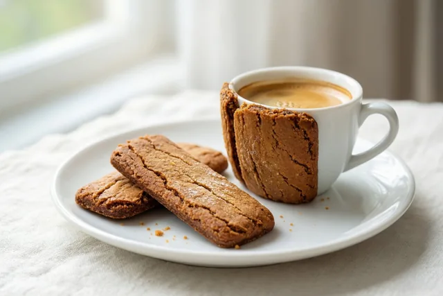 Sorry bij koffie en speculoos