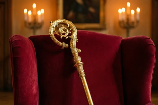 Sinterklaas onder de kroonluchters