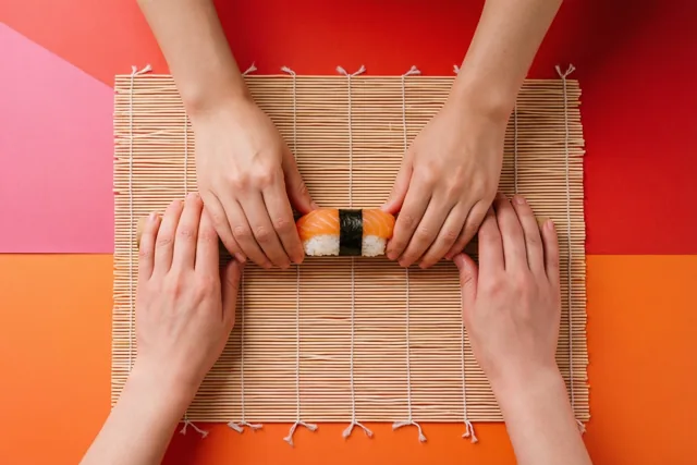 Sushi rollen met mijn maat