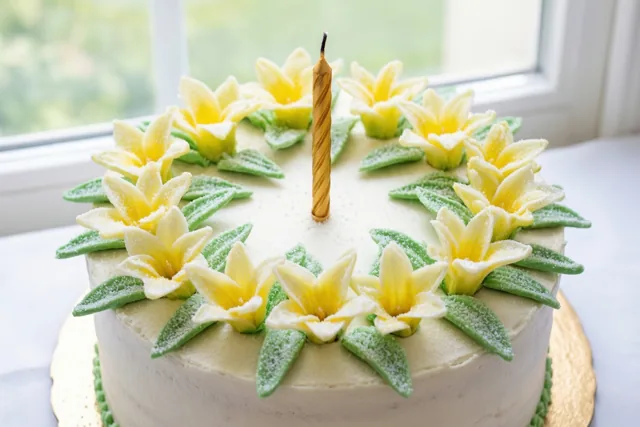 Een bloementaart voor jouw feest