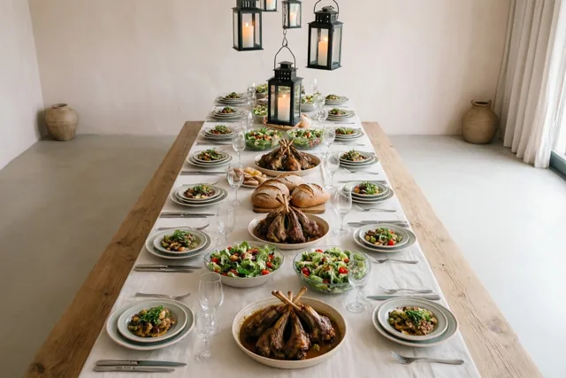 De tafel wacht op jou