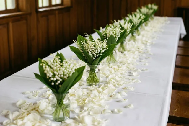 Bloemen op tafel voor jouw feest
