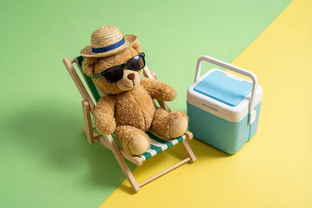 Kleine beer, groot vakantiegevoel