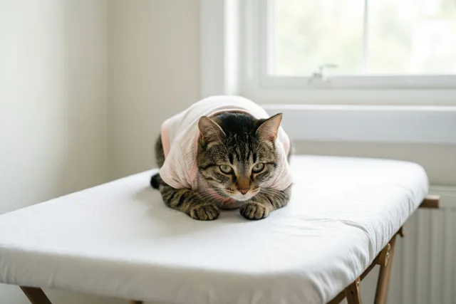 Een roze pakje vol kattenkwaad