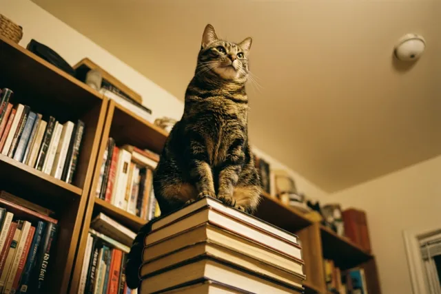 Met kattenmoed door de leerstof