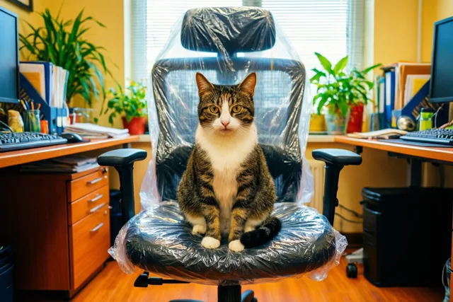 Een spinnende nieuwe collega