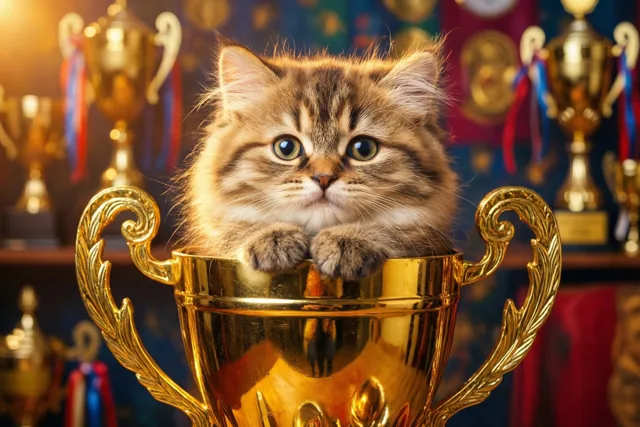 Kleine kat, groot succes