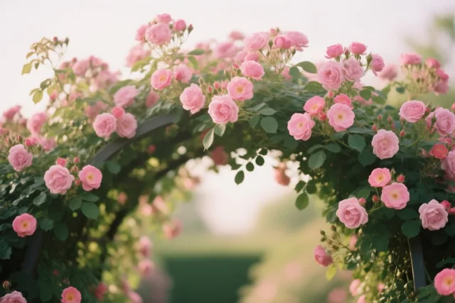Liefde tussen de rozen