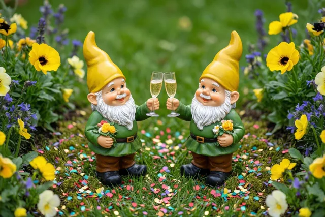 Twee kabouters, één dikke proficiat
