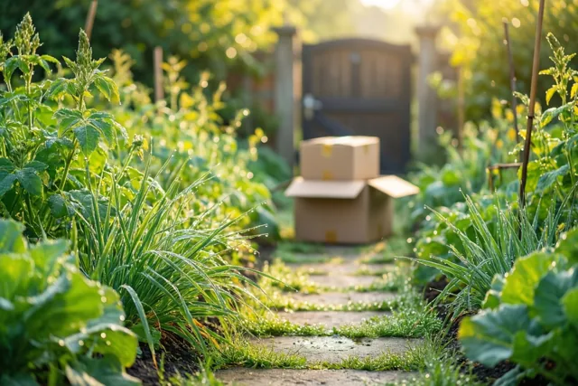 Langs het tuinpad naar thuis