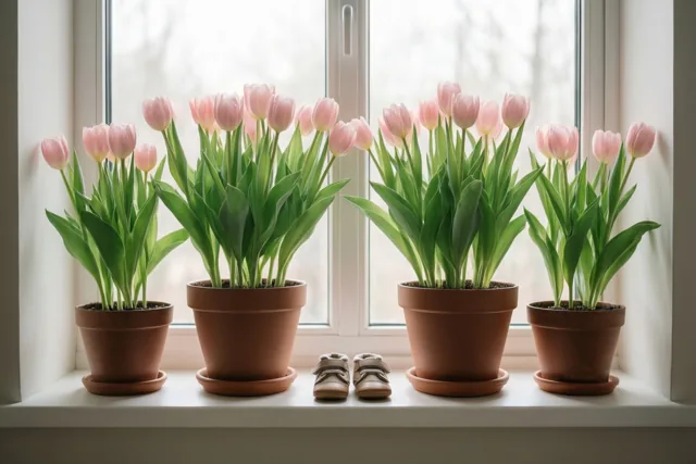 Tussen de tulpen groeit geluk
