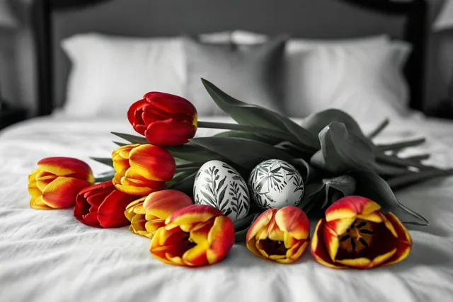 Tulpen voor een kleurrijk Pasen