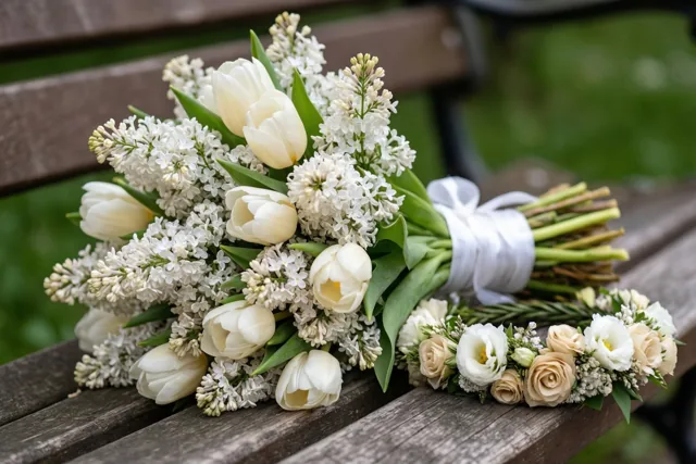 Tulpen voor een feestelijke communie