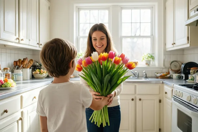 Lieve mama, vertrouwd als vroeger
