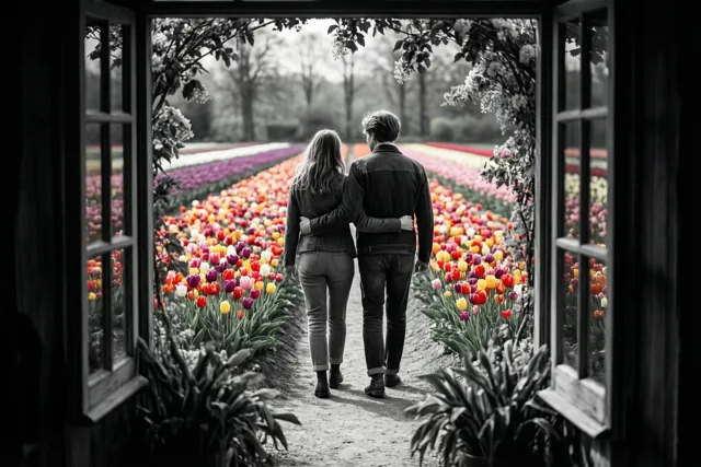 Een venster op onze bloementijd