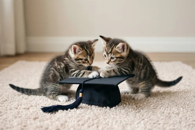 Dubbel zo schattig geslaagd