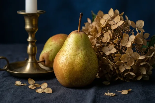 Zachte herfst op linnen