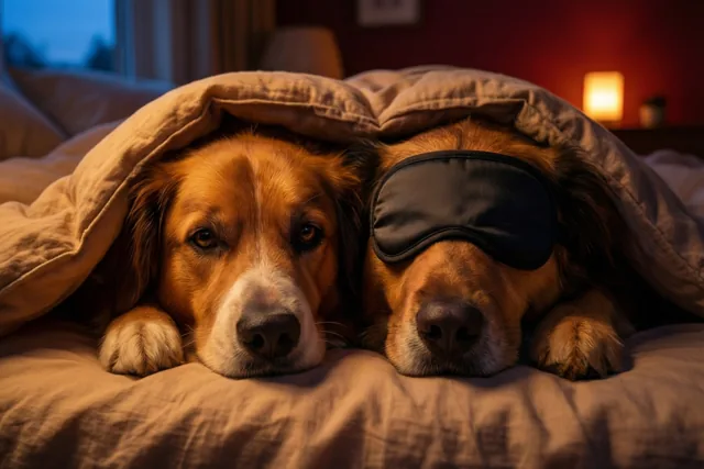 Retrievers nemen samen ziekteverlof