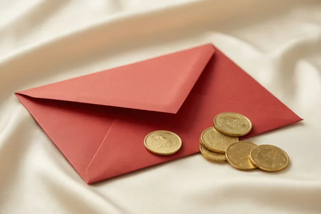 Voorspoed in rood en goud
