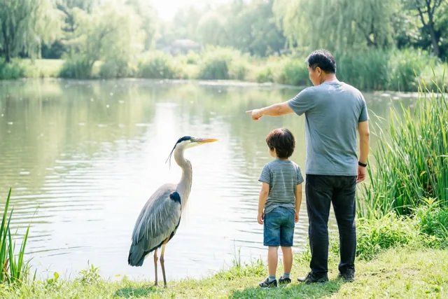 Samen op ontdekking, papa