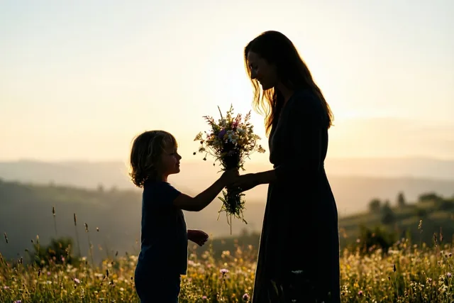 Mama, jij verdient veldbloemen