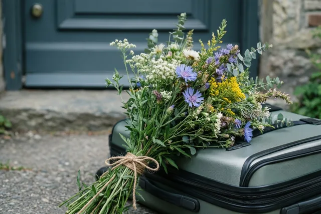 Bloemen voor jouw vertrek
