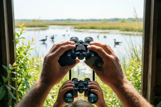 Vogels kijken met papa