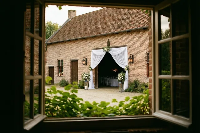 Een hoeve vol trouwgeluk