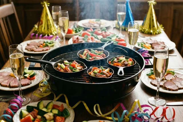 Gezellig gourmetten het jaar in