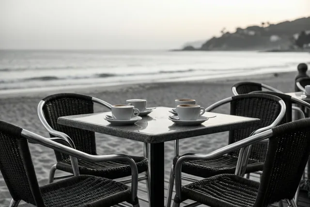 Samen wakker worden aan zee